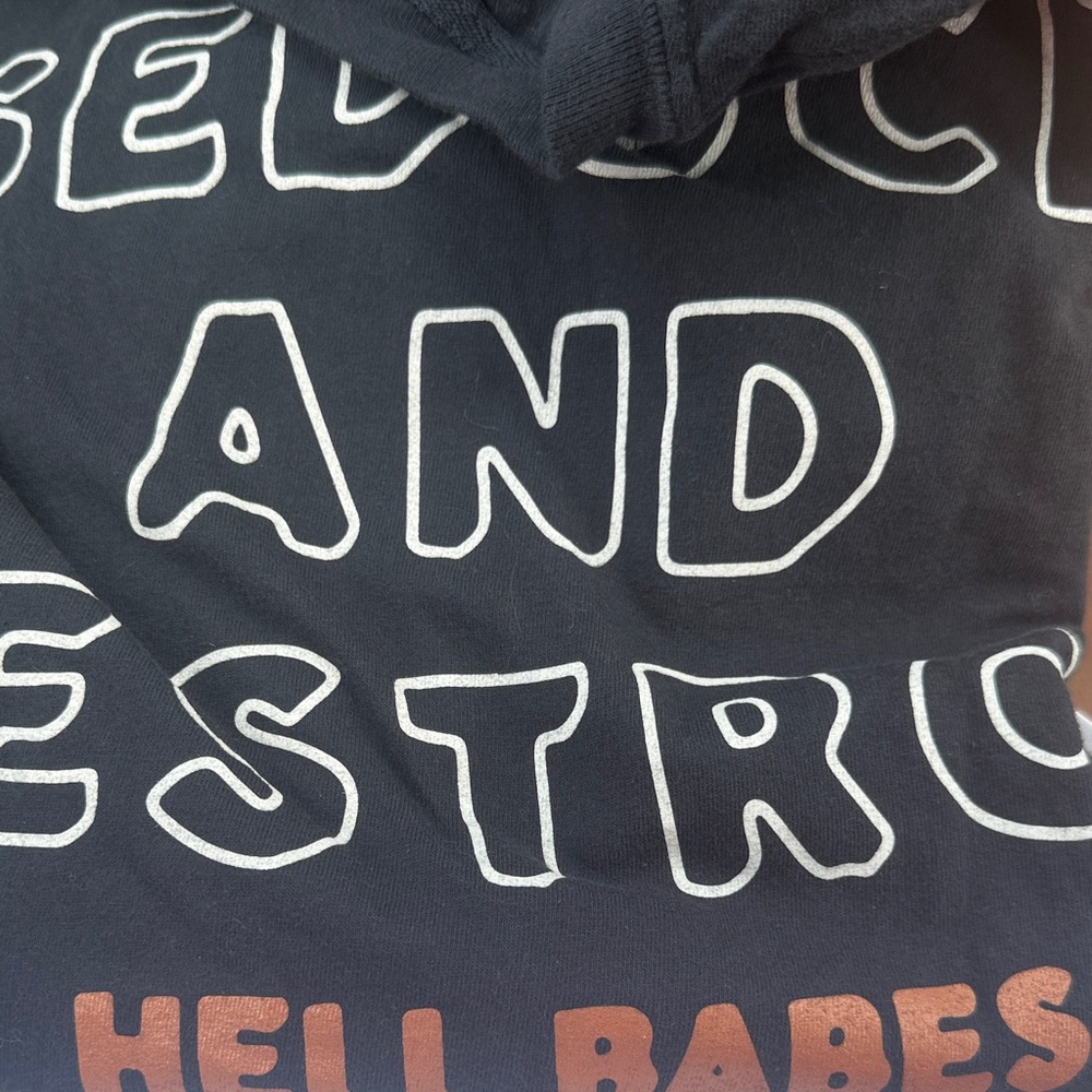 'Seduce and Destroy' Hell Babes Graphic Tee - Picture 2 of 3